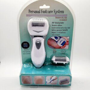 Personal Footcare System - Removes Dry Skin in Minutes in Gray